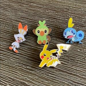 Pokémon pins